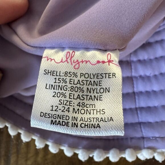 Millymook Baby Bucket Floppy Hat Coco Size 12-24 Months 48 CM 50+ UPF - Picture 3 of 3